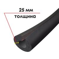 Трубка K-Flex ST IN CLAD black толщина 25 мм, длина 1 метр
